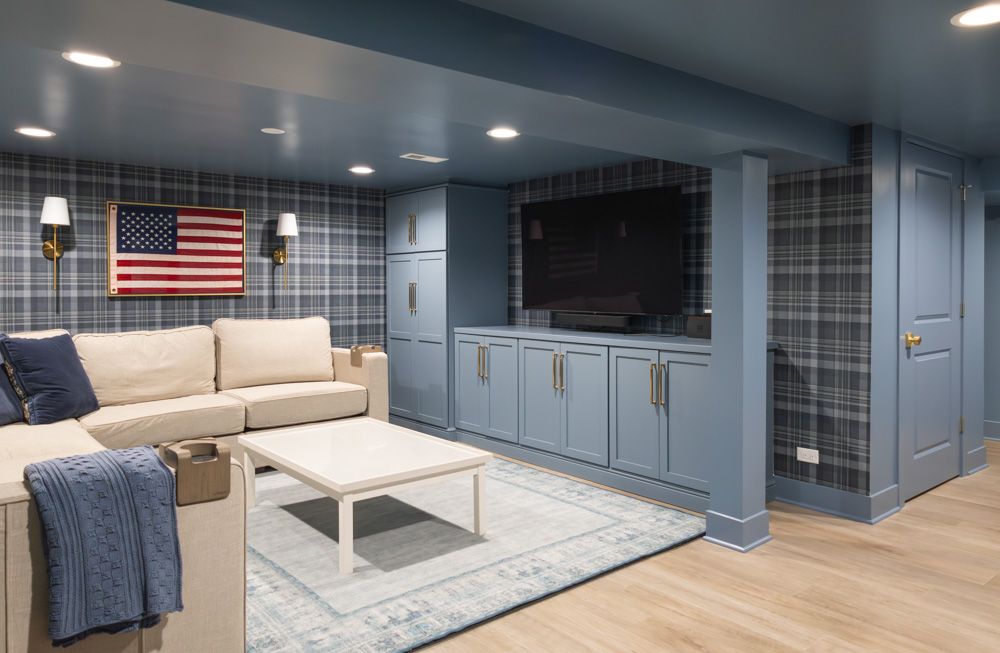 Basement Remodel by Advance Design Studio