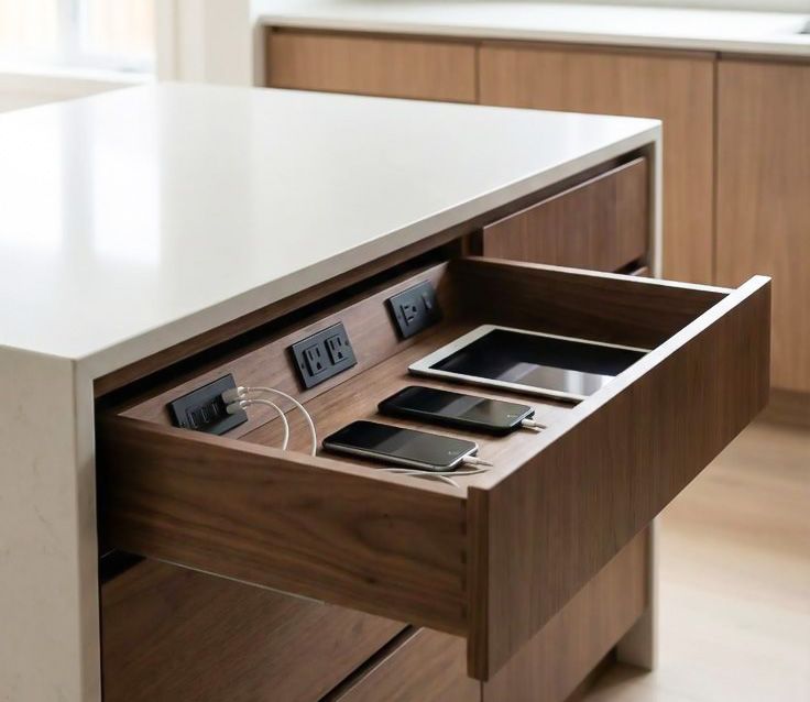 kitchen charging station