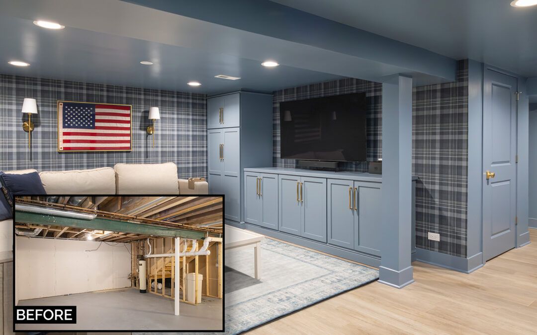 st charles basement remodel